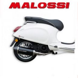 3217684 MARMITTA MALOSSI RX BLACK VESPA PRIMAVERA IGET...