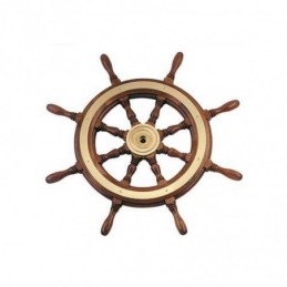 4645250 RUOTA TIMONE D500 MOGANO/OTTONE Ruote Timone...