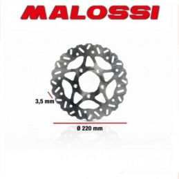 6218946 DISCO FRENO MALOSSI Anteriore GILERA RUNNER...