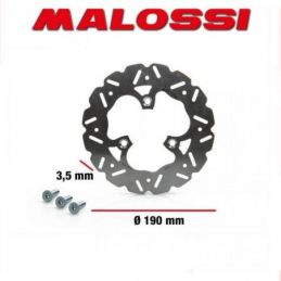 6219135 DISCO FRENO MALOSSI Anteriore PEUGEOT METAL-X 50...