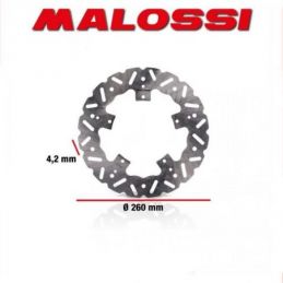 6218945B DISCO FRENO MALOSSI Anteriore APRILIA SR MAX 300...