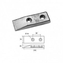 5110313 KIT VITI ANODO 5110312 NC008 Anodo Speed 2