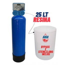 Addolcitore Doppio corpo 25 lt resina