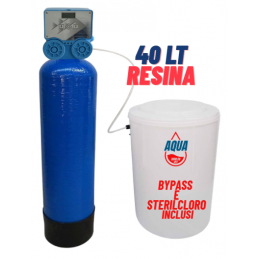 Addolcitore Doppio corpo 40 lt resina