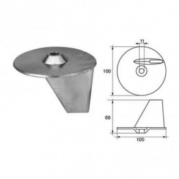 5124014 ANODO MOTORE SUZUKI Pinna DT115/140 (2T)