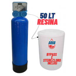 Addolcitore Doppio corpo 50 lt resina