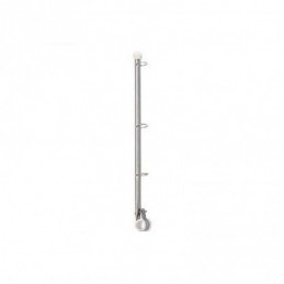 0810023 ASTA 380 MORSETTO INOX Asta Portabandiera Clamp Inox