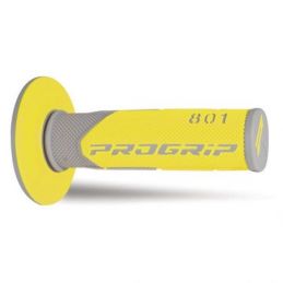 PG-801-289 COPPIA MANOPOLE PRO GRIP 801 - GRIGIO GIALLO