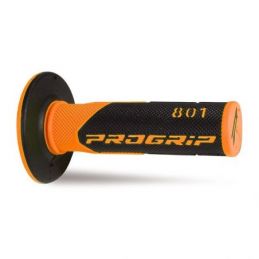 PG-801-296 COPPIA MANOPOLE PRO GRIP 801 - ARANCIONE FLUO...