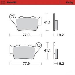 MM-093211 PASTIGLIE MOTO MASTER HUSQVARNA 125 WR (96-13)...