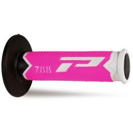 PG-788-302 COPPIA MANOPOLE PRO GRIP 788 - BIANCO FUXIA...