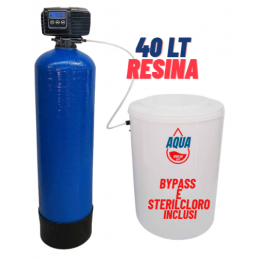 Addolcitore Doppio corpo 40 lt resina