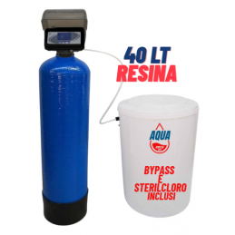 Addolcitore Doppio corpo 40 lt resina