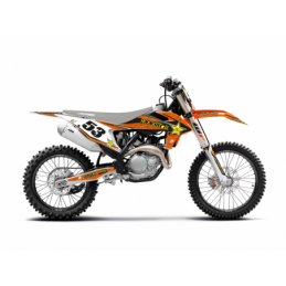 BL-2547L KIT GRAFICHE KTM 125 SX (19-22) ROCKSTAR ENERGY