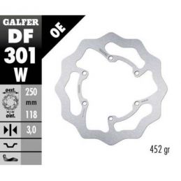 DF301W DISCO FRENO GALFER WAVE YAMAHA WR 450 F (03-15)...