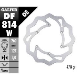 DF814W DISCO FRENO GALFER WAVE BETA RR 350 (13-22) ANTERIORE