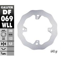 DF069WLL DISCO FRENO GALFER WAVE HONDA CR 125 (02-07)...