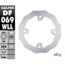 DF069WLL DISCO FRENO GALFER WAVE HONDA CR 250 (02-07)...