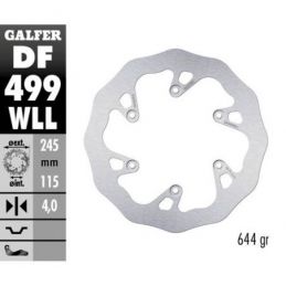 DF499WLL DISCO FRENO GALFER WAVE YAMAHA WR 450 F (03-18)...