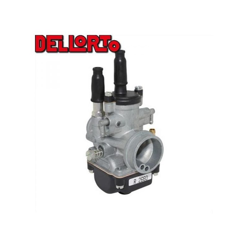 Carburatore Dell'Orto PHVA 17,5 TS cod.1389 Aria Automatica con Miscelatore  Yamaha / Minarelli Orizzontale / Verticale 50 2T