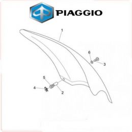 621469 CUPOLINO PARABREZZA BASSO PIAGGIO BEVERLY 125...