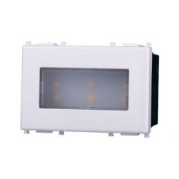 Lampada Led Segnapasso 3P 220V Bianco Caldo 3000K...