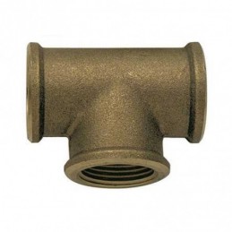 1434001 RACCORDO T 1/4 " Raccordo T in Ottone