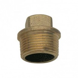 1435501 TAPPO A VITE 1/4 " Tappo M in Ottone