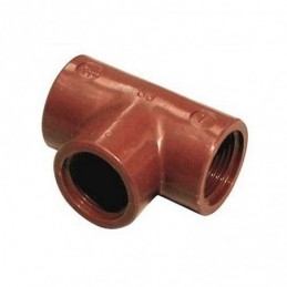 1440645 RACCORDO A T 90° 2 BROWN Raccordo T in PP Tech-Hi