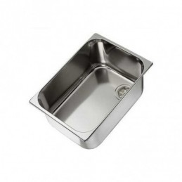 1501117 LAVELLO QUADRO 300x150 INOX CHROME Lavello...