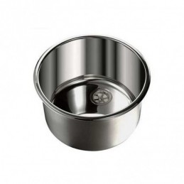 1501429 LAVELLO ROUND D250 H180 INOX CHROME Lavello...