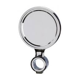 Medaglione Tondo in ABS - Cromato