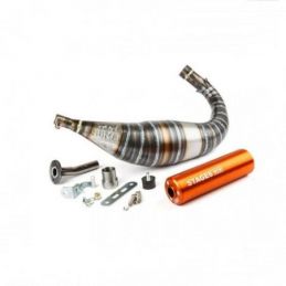 S6-96188951-OR Marmitta Stage6 R-T 90 - 100cc CNC Arancio...