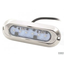 2121620 FARETTO SUB LED OVAL 6X5W WHITE Faro Subacqueo WK...