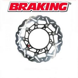 WK123R DISCO FRENO ANTERIORE DX BRAKING HONDA CBR R ABS...