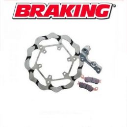 OKS304 DISCO FRENO KIT MAGGIORATO ANTERIORE SX BRAKING...