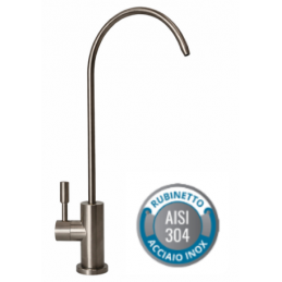 Rubinetto Depuratore osmosi inversa Elegant 1 via in AISI...