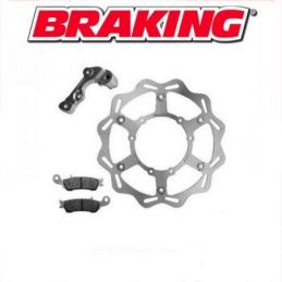 OKI64 DISCO FRENO KIT MAGGIORATO ANTERIORE SX BRAKING...