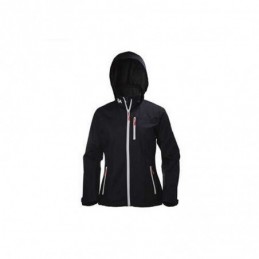 3040061 W CREW HOODED MIDLAYER JACKET 001 WHITE S HH Crew...