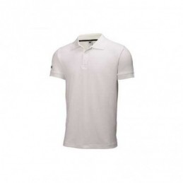 3040201 CREWLINE POLO 001 WHITE S Polo HH Crewline