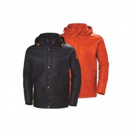 3040661 HH WW GALE RAIN JCKT 290 ORANGE S Giacca Cerata...