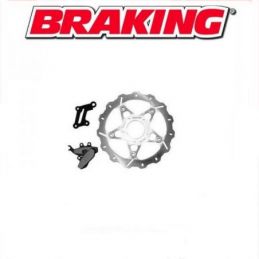 OKI87 DISCO FRENO KIT MAGGIORATO ANTERIORE SX BRAKING...