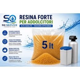 Resina cationica forte gel - Pure Resin - Sacco sfuso da...