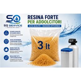 Resina cationica forte gel - Pure Resin - Sacco sfuso da...