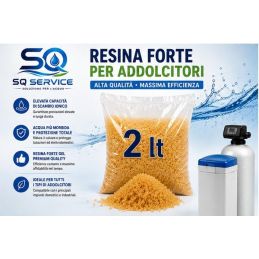 Resina cationica forte gel - Pure Resin - Sacco sfuso da...