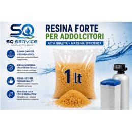 Resina cationica forte gel - Pure Resin - Sacco sfuso da...