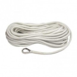 3101459 MOORING LINE WHITE 10MM X 6M Treccia Mooring...