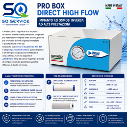 Depuratore acqua Pro Box Direct High Flow Sottolavello  -...