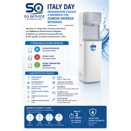 Depuratore acqua Refrigeratore Italy Day osmosi inversa