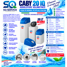 Addolcitore Acqua Cabinato 25 lt resina- Anticalcare